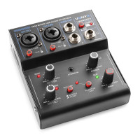 3-CHANNEL MIXER WITH USB AUDIO INTERFACE