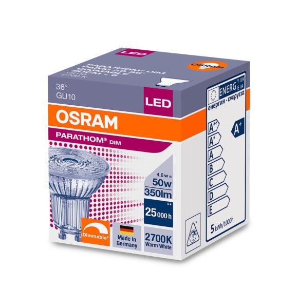 Direct Laboratorium aankomst LED LAMP 230V 2700K 5.5W 350LM GU10 DIMBAAR - Lampen & Ledlampen -  Verlichting | Eijlander Electronics