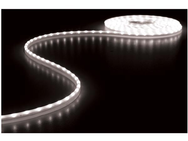 LED STRIP WIT 1M X 10MM 12VDC/3.2W 60 LEDS IP67 SIDE VIEW BEVESTIGING MET MONTAGECLIPS, ZONDER COATING - Professioneel - Ledstrip wit (koud) - LED -Strips Lampen & Ledlampen - Verlichting | Eijlander Electronics