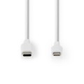 USB-C KABEL MALE/8-PIN LIGHTNING 2.0M
