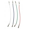 HEAD SHELL AANSLUITDRAADJES 4 STUKS 6CM