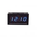 DIGITALE LED KLOK BLAUW INBOUW