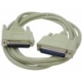 RS232 KABEL MALE-MALE 25P 1.8M
