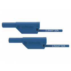 MEETSNOER PVC 100CM PVC BLAUW 2.5MM2 MAX. 1000VAC 32A CATII