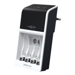 BATTERIJLADER NIMH 4XAA/AAA/9V 230VAC