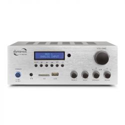 VERSTERKER 2X80W ZILVER FM