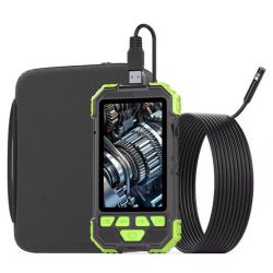COMPACTE INSPECTIECAMERA DUAL LENS 1080P 5M MET 4.3'' LCD-SCHERM MET ACCU