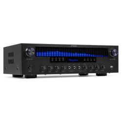 5.1-KANAALS SURROUND VERSTERKER 390W BT, FM RADIO, MP3 USB