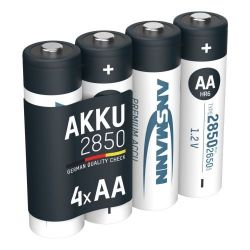 NIMH 1.2V AA-CEL 2850MA 14.5X50MM 4 STUKS