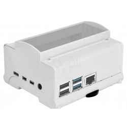 BEHUIZING TYPE PI 4B DIN-RAIL 101MM GRIJS
