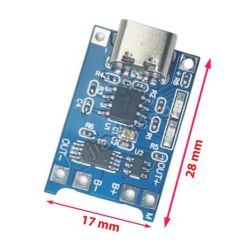 MICRO LIPO LADER 3,7/4,2V 1000MA USB-C