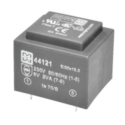 TRANSFORMATOR 2.3VA 1X24V 1X96MA