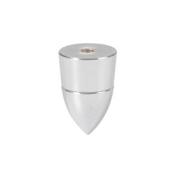 SPIKES 4 STUKS ZILVER
