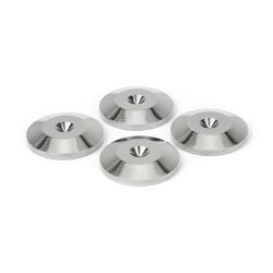 SPIKE RINGEN 4 STUKS ZILVER