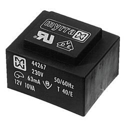 TRANSFORMATOR 10VA 2X9V 0.555A