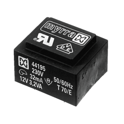 TRANSFORMATOR 3.2VA 2X15V 2X106MA