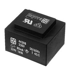 TRANSFORMATOR 16VA 2X18V 2X444MA