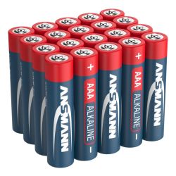 BATTERIJ ALKALINE 1.5V AAA 20 STUKS