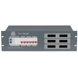 PSA-32A6S DIGITALE CONTROLE 32A CEE 5P NAAR 6 X 16A SCHUKO
