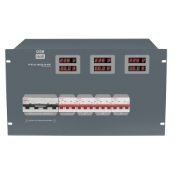 PSA-125A4C DIGITALE CONTROLE 125A 5P NAAR 4 X CEE 63A 5P