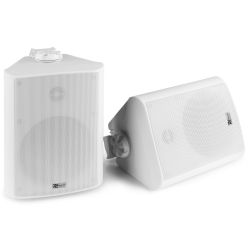 WANDSPEAKERS 5.25'' 20W 100V WIT IP5X PER SET
