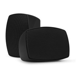 WANDSPEAKERS 3'' 10W 100V ZWART IP5X PER SET