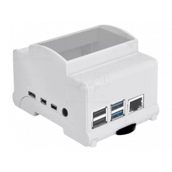 BEHUIZING TYPE PI 4B DIN-RAIL 69MM GRIJS