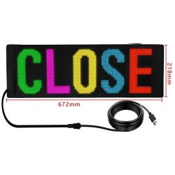 LICHTKRANT FLEX 96X32 PIXEL FULL COLOR 590X200MM