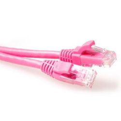 PATCHKABEL UTP CAT6A 3M ROSE SNAGLESS