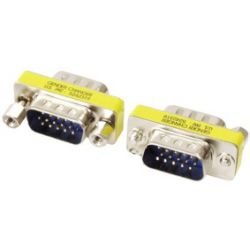 VGA CONVERTER 15P D-SUB HIGH DENSITY MALE -> MALE (KORT MODEL)