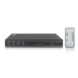 KVM SWITCH 2 POORT USB 3.0/DUAL HDMI 4K60HZ