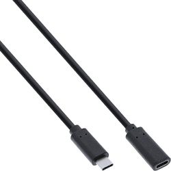 USB-C KABEL 3.1 MALE / 3.1 FEMALE 0.5M
