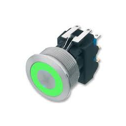 MOMENT 1XOM 230VAC/3A IP67 M22 VERLICHTING RING GROEN