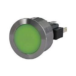 MOMENT 1XOM 230VAC/3A IP40 M22 VERLICHTING KNOP GROEN