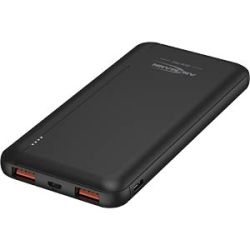 POWERBANK 10000MA MET 2XUSB/1XUSB-C QUALCOMM QUICKCHARGE 3.0