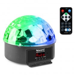 MINI STAR BALL DMX LED 9 COLOURS 9 X 1W