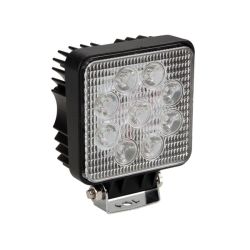 BOUWLAMP LED 27W 1800LM 4000K IP67 9-30VDC ZWART