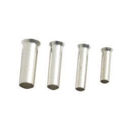 ADEREINDHULS 0,25MM2 X 7MM 100 STUKS ONGEISOLEERD