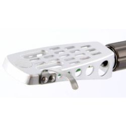 SME-TYPE HIGH END HEAD SHELL ZILVER MET GAATJES