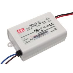 LED VOEDING 24V/1.05A 25W IP30 BEHUIZING