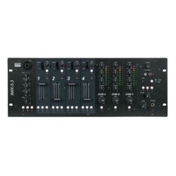 INSTALL MIXER IMIX-5.3 4U 5 KANAALS 3 ZONES