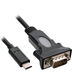 USB-C -> 1 X SERIEEL CONVERTER 9POLIG EN 25POLIG