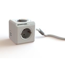 POWERCUBE 4 VOUDIG + USB 1.5M SNOER