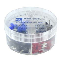 ADEREINDHULS TWIN ASSORTIMENT 225 STUKS GEISOLEERD (0.5-2.5MM2)
