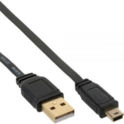 USB KABEL 2.0 USB-A/MINI USB-B/5 MALE-MALE 1.0M