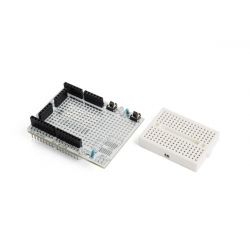 PROTOSHIELD PROTOTYPING BOARD MET MINI BREADBOARD VOOR ARDUINO UNO