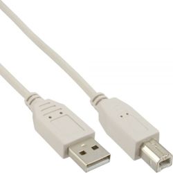 USB KABEL 2.0 USB-A/USB-B MALE-MALE 10M