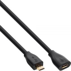 USB KABEL 2.0 MICRO-B MALE-FEMALE 3M