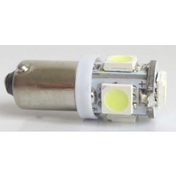 LED LAMP BA9S 12V 1.5W 150LM 6000K 2 STUKS