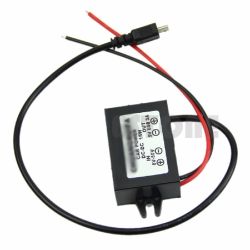 DC CONVERTER 8-32V IN - 5V 3A UIT MET MICRO USB AANSLUITING